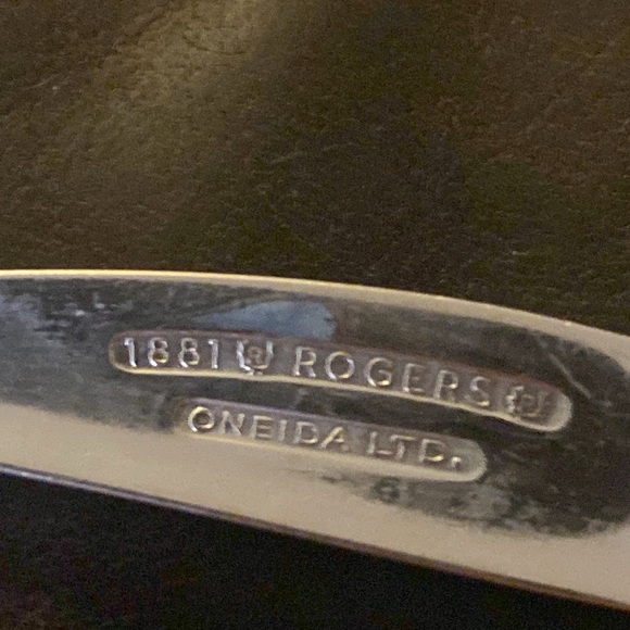 MID CENTURY VTG 1963 SKYWARD SILVERPLATED 1881 ROGERS - Picture 5 of 5